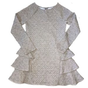 Cat & Jack Gray long sleeve dress size 5T